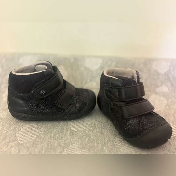 Stride rite black glitter boots - Picture 1 of 1